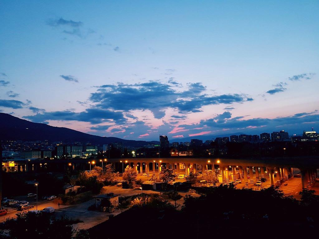 Appartamento Central Station Skopje Esterno foto